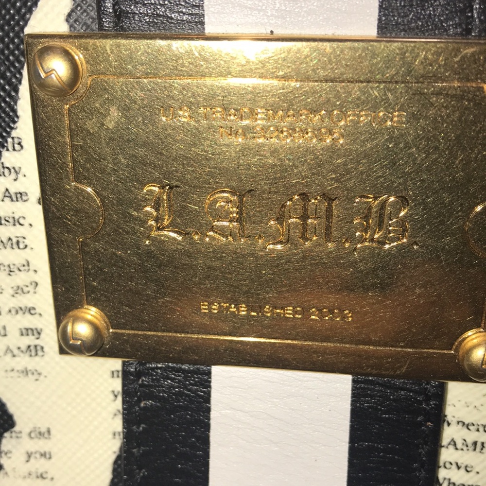 RARE BAG... 🛍🛍. L.A.M.B .. - Picture 6 of 9